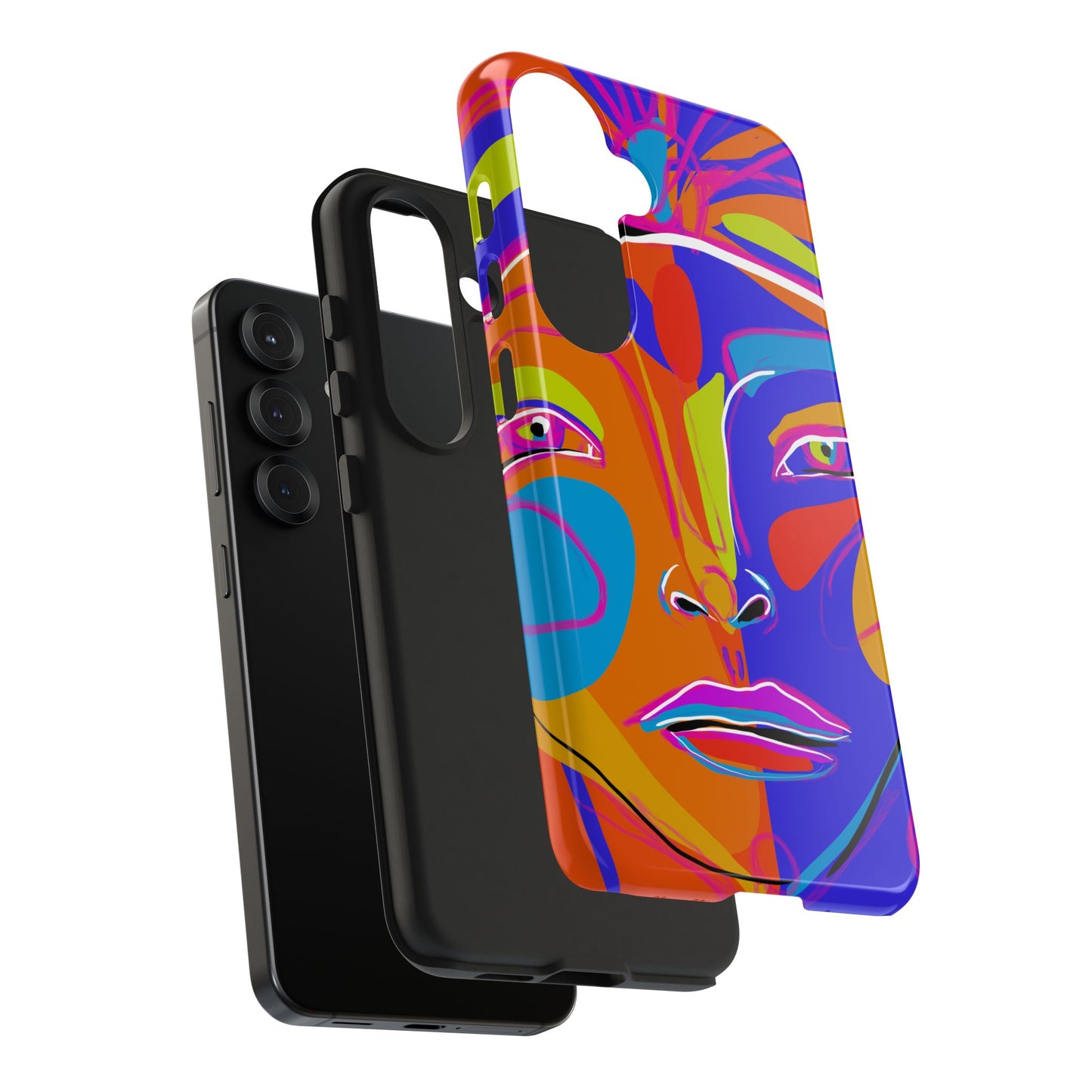 Vibrant Art Phone Case - Bold Colorful Design