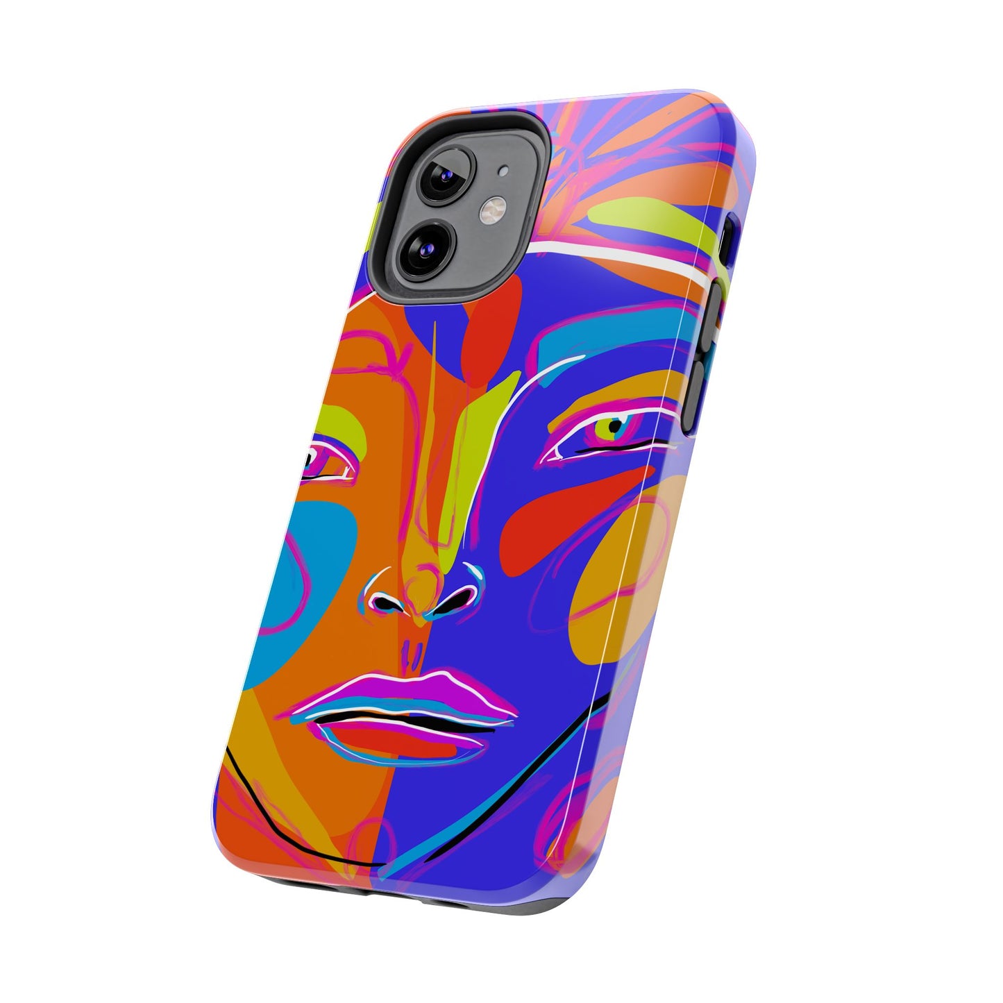 Vibrant Art Phone Case - Bold Colorful Design