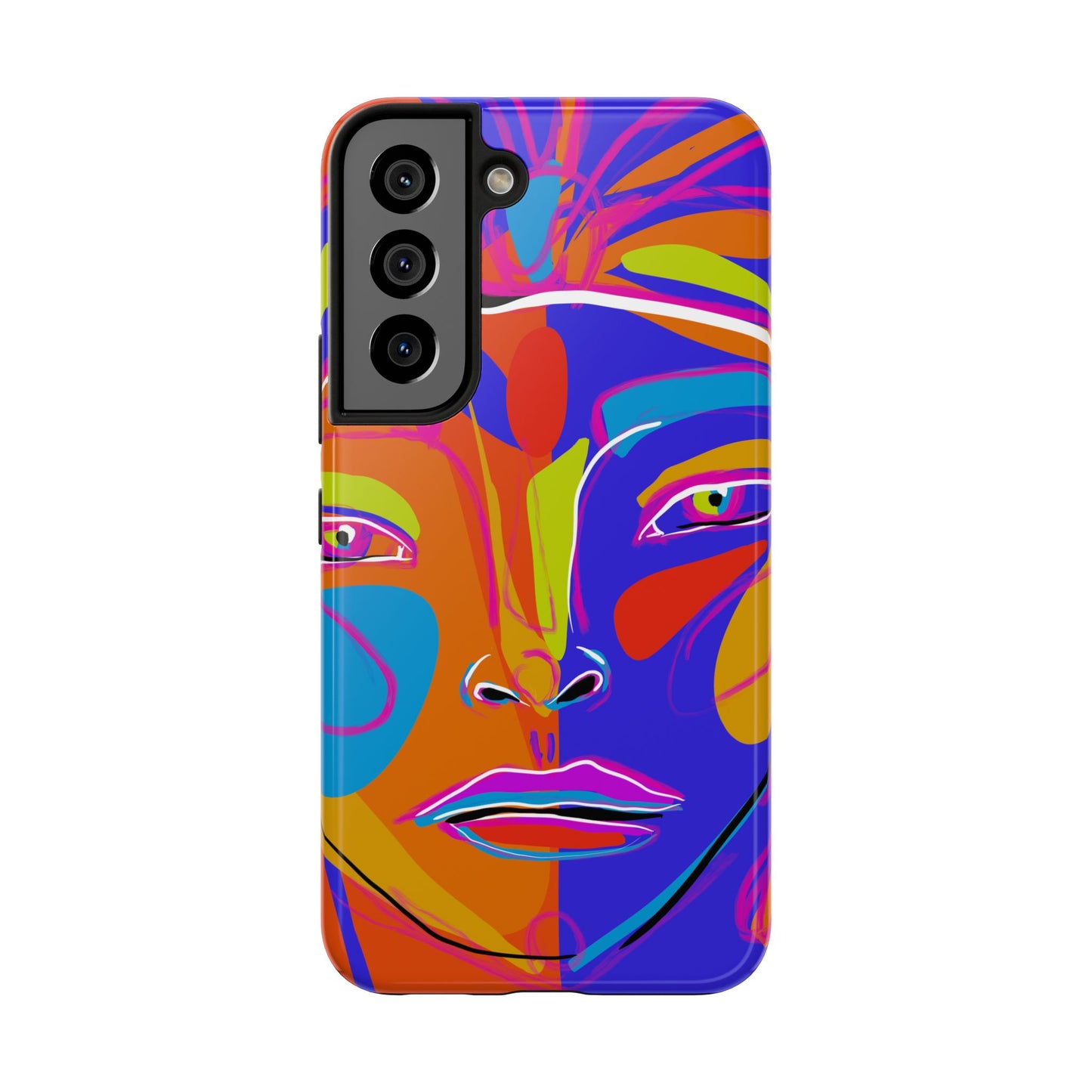 Vibrant Art Phone Case - Bold Colorful Design