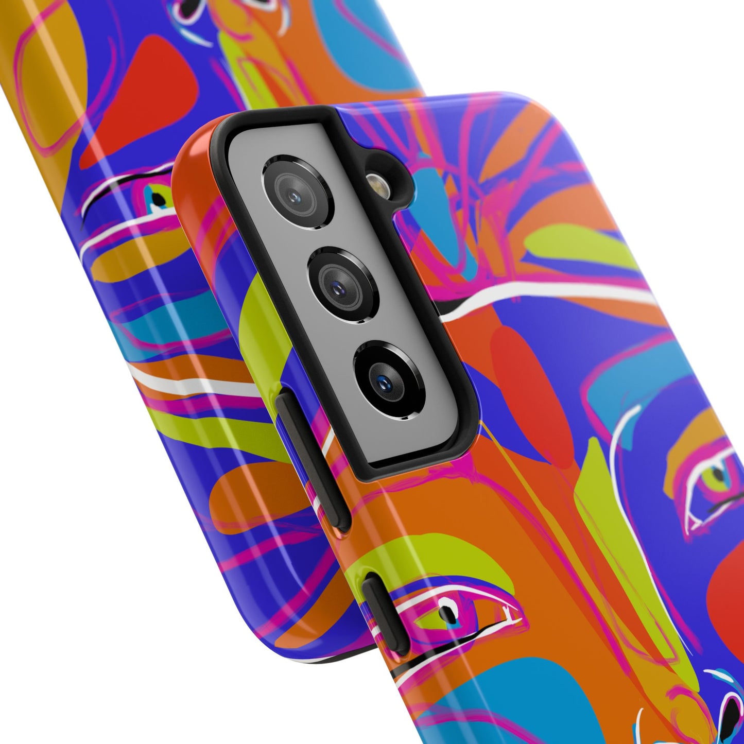 Vibrant Art Phone Case - Bold Colorful Design
