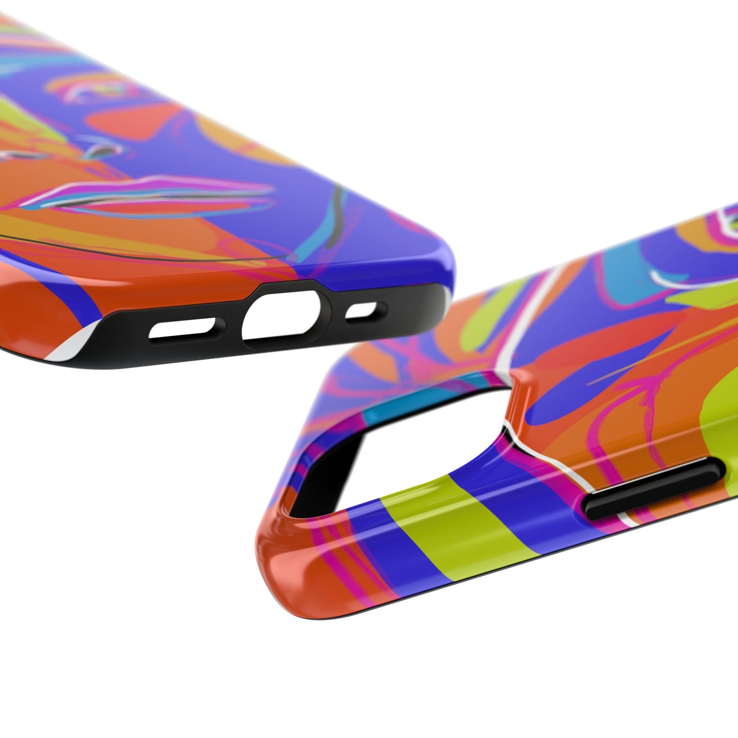Vibrant Art Phone Case - Bold Colorful Design