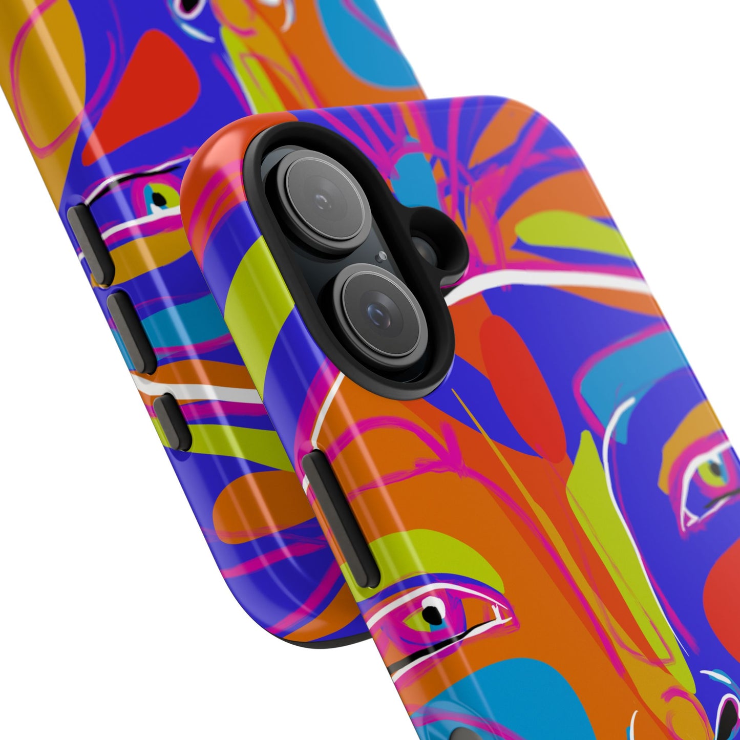 Vibrant Art Phone Case - Bold Colorful Design