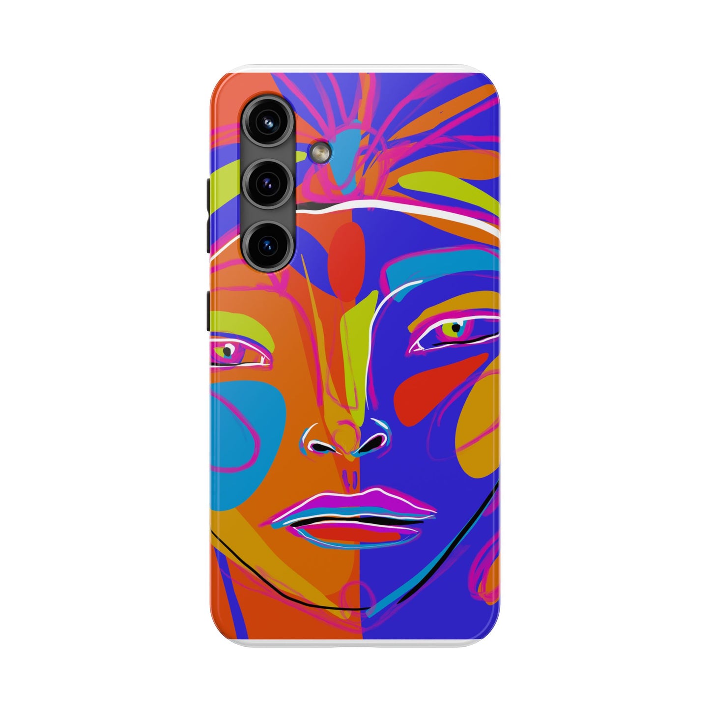 Vibrant Art Phone Case - Bold Colorful Design
