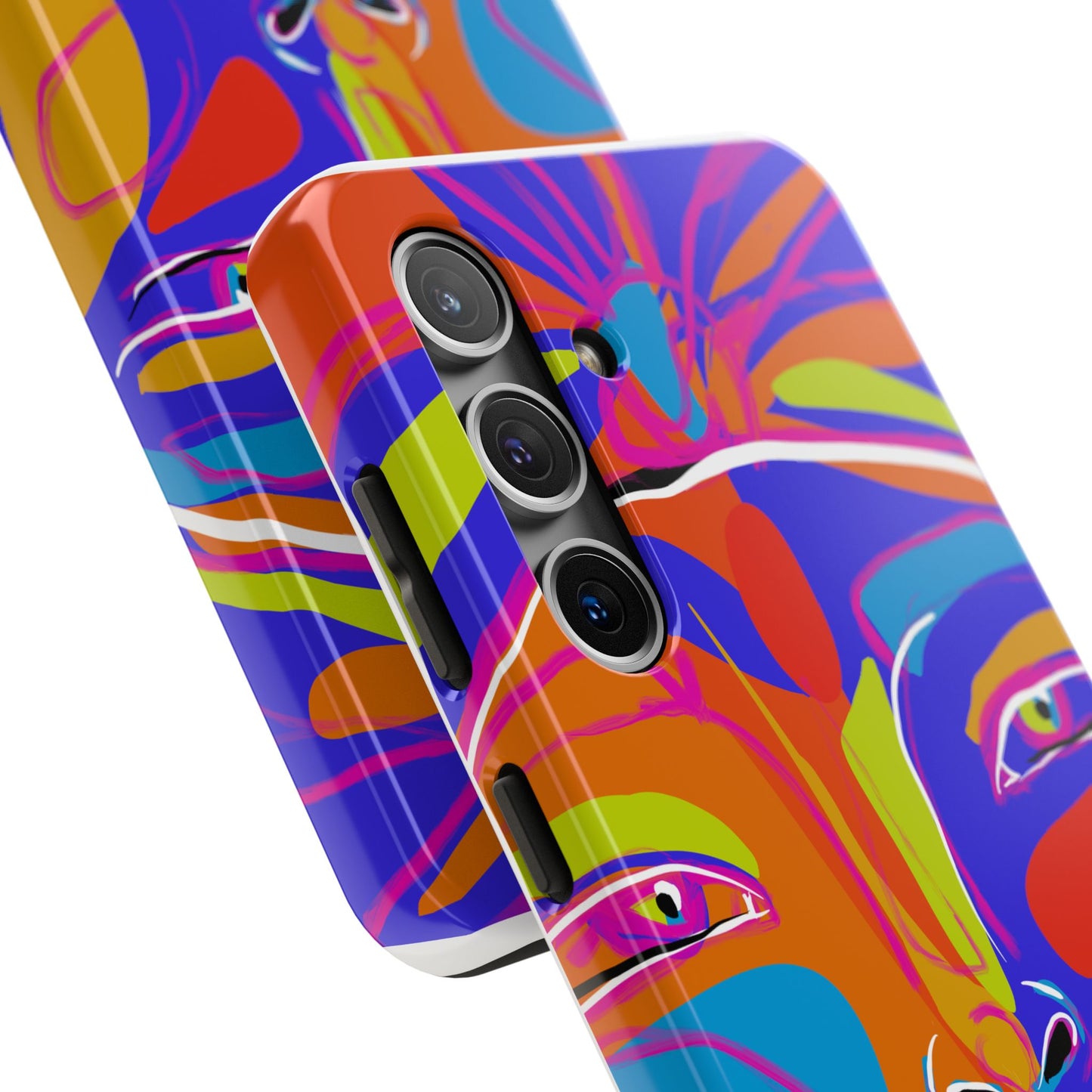Vibrant Art Phone Case - Bold Colorful Design