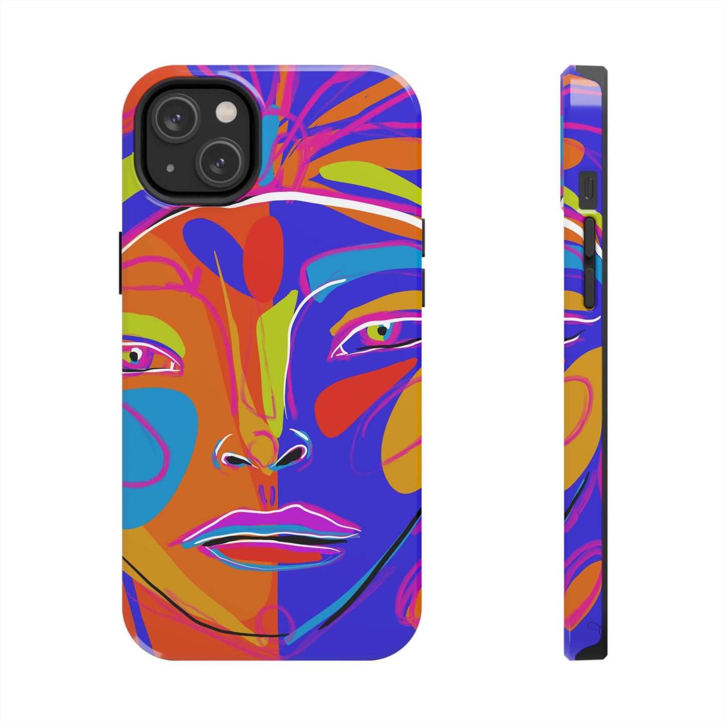 Vibrant Art Phone Case - Bold Colorful Design