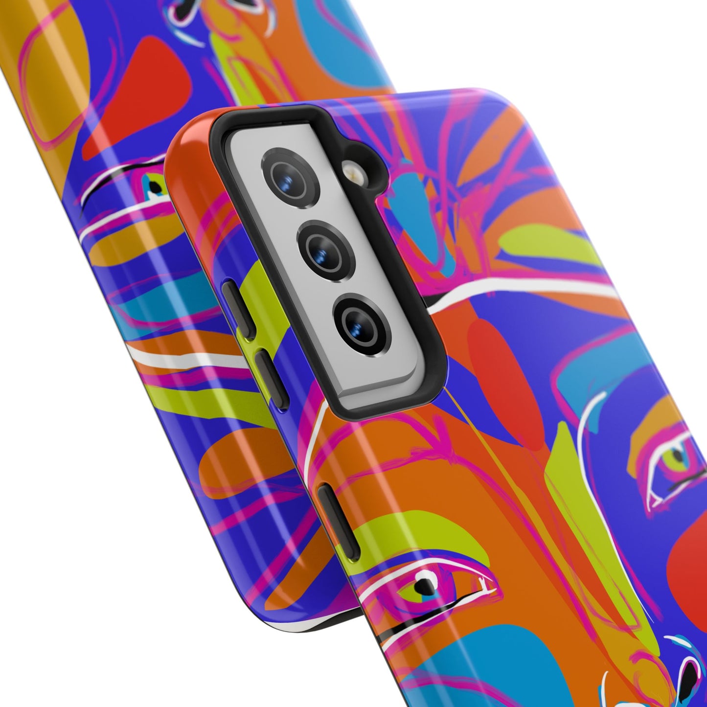 Vibrant Art Phone Case - Bold Colorful Design