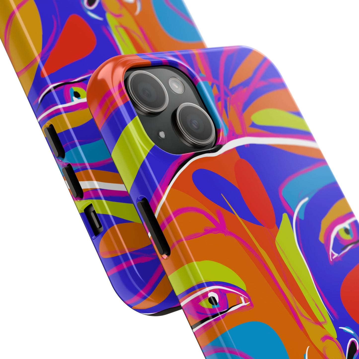 Vibrant Art Phone Case - Bold Colorful Design
