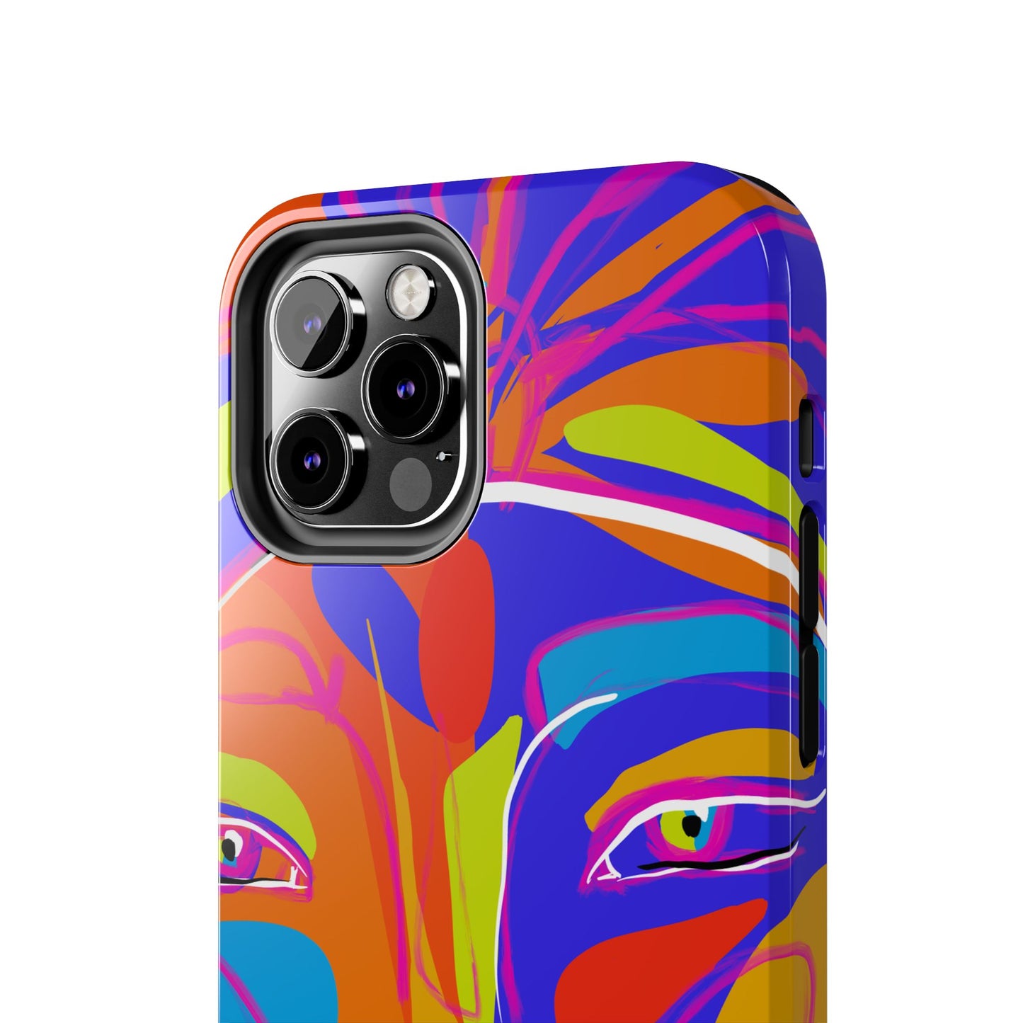 Vibrant Art Phone Case - Bold Colorful Design