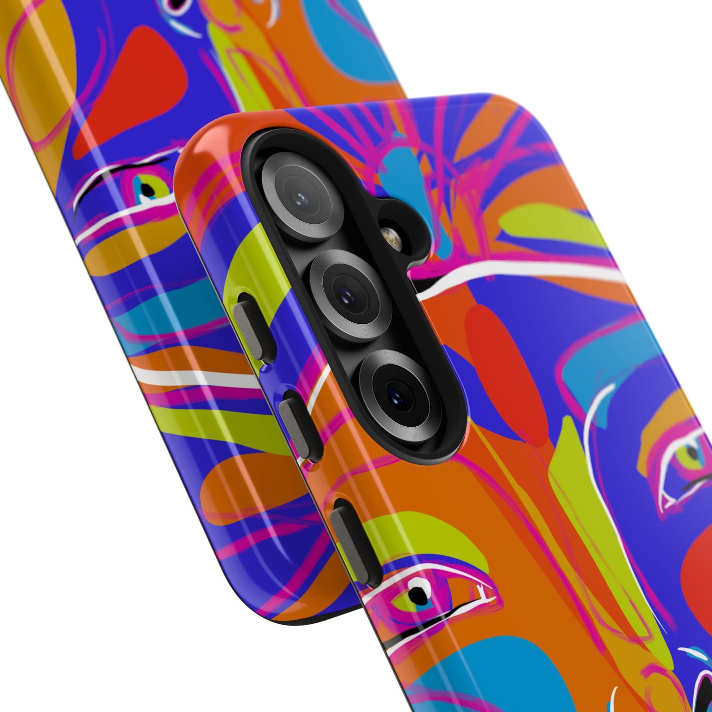 Vibrant Art Phone Case - Bold Colorful Design