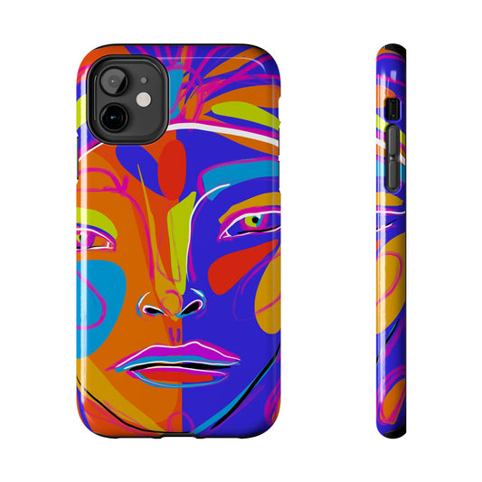 Vibrant Art Phone Case - Bold Colorful Design