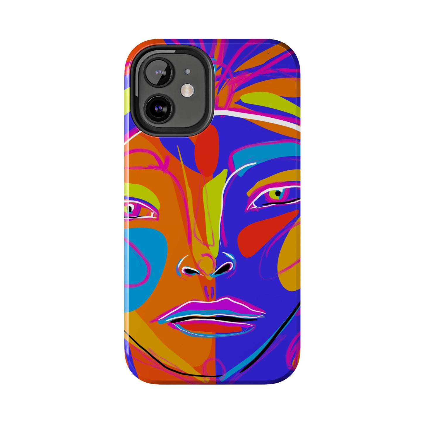 Vibrant Art Phone Case - Bold Colorful Design