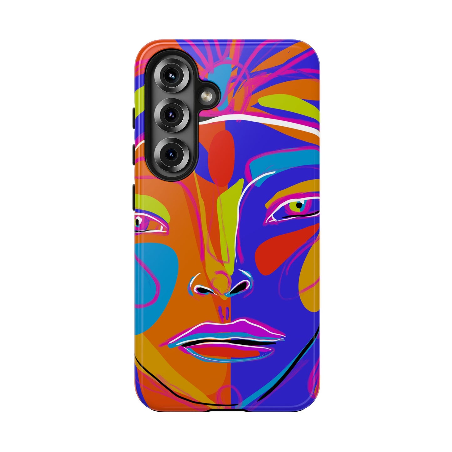 Vibrant Art Phone Case - Bold Colorful Design