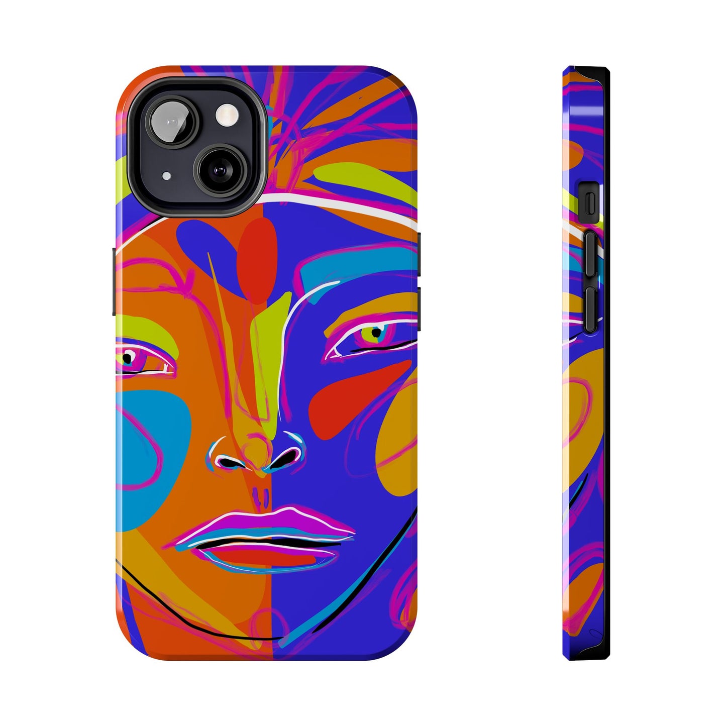 Vibrant Art Phone Case - Bold Colorful Design