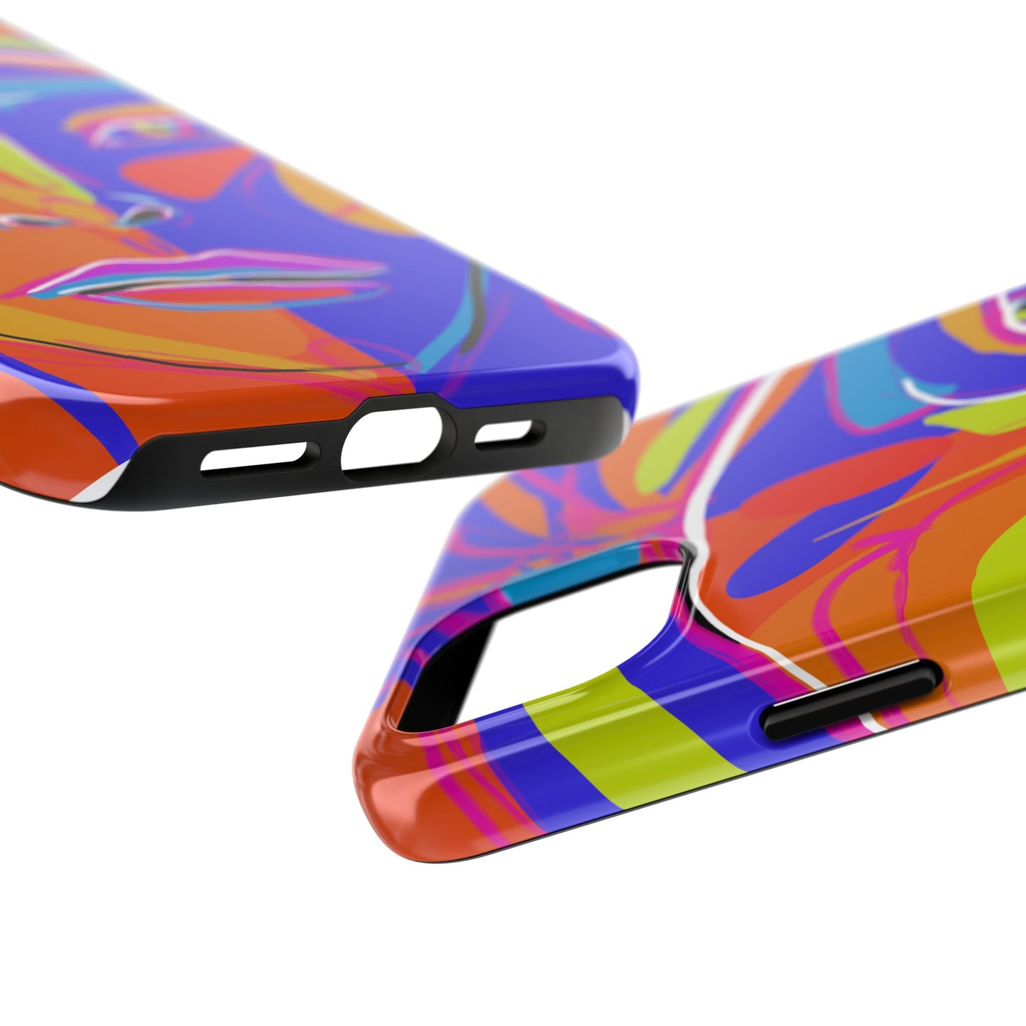Vibrant Art Phone Case - Bold Colorful Design