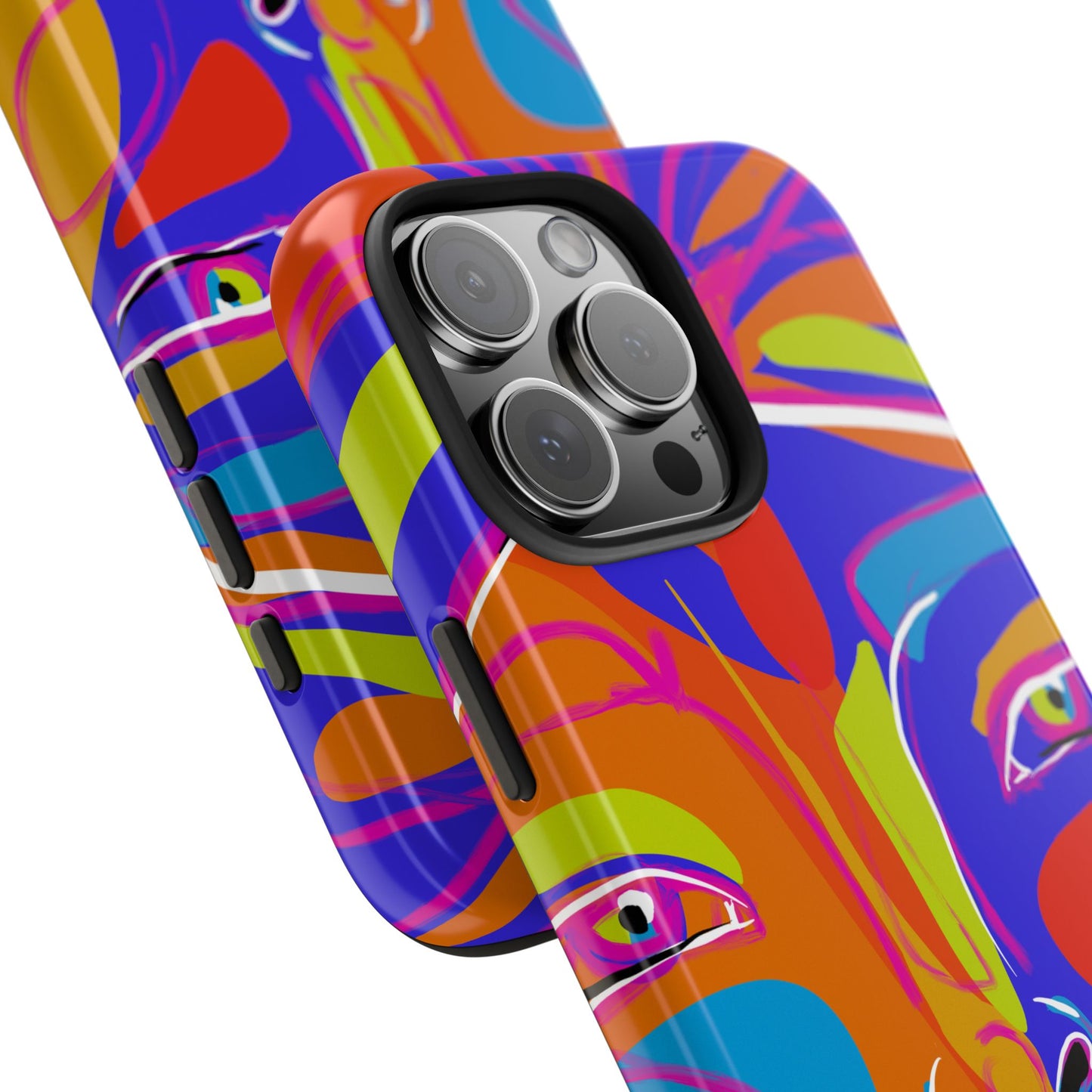 Vibrant Art Phone Case - Bold Colorful Design