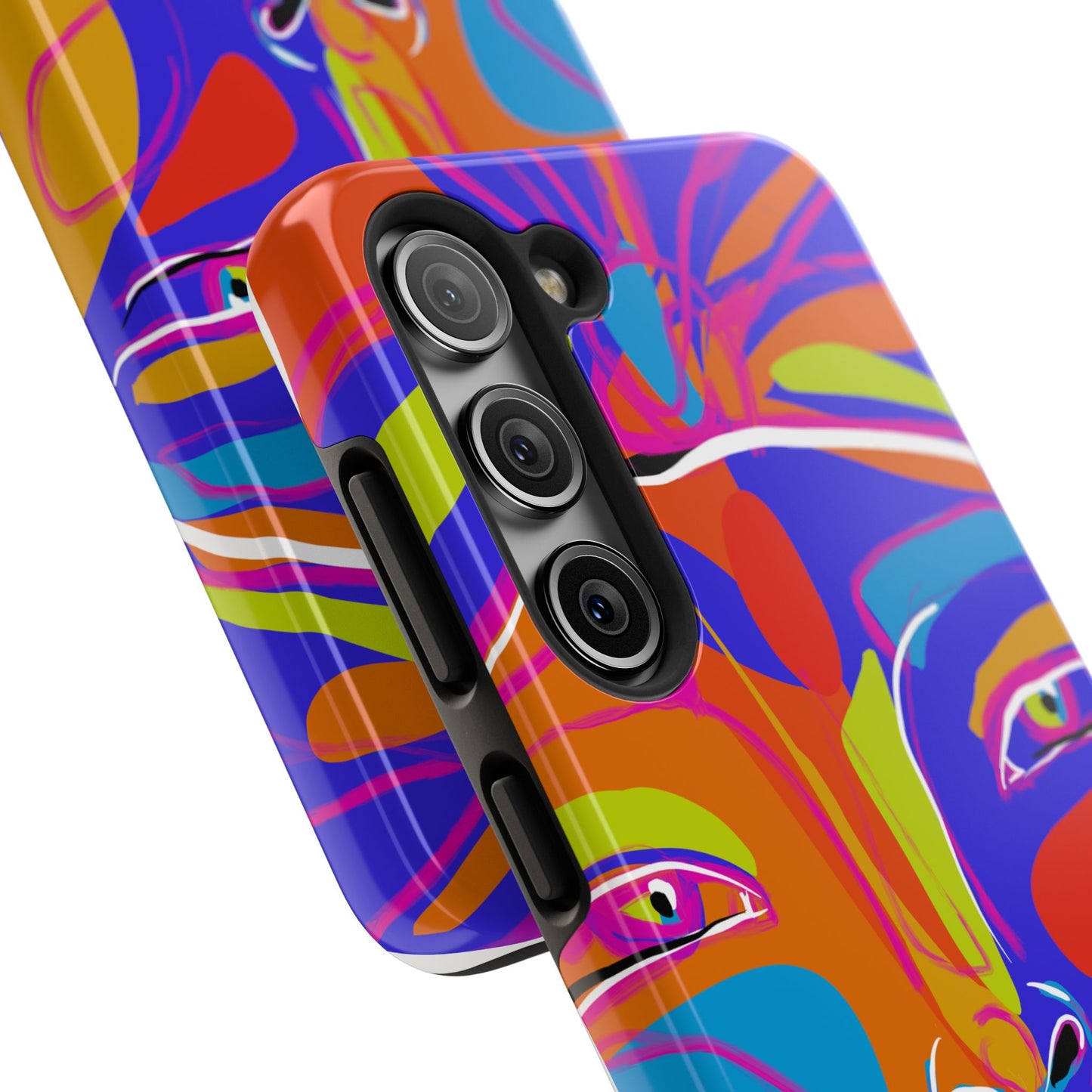 Vibrant Art Phone Case - Bold Colorful Design
