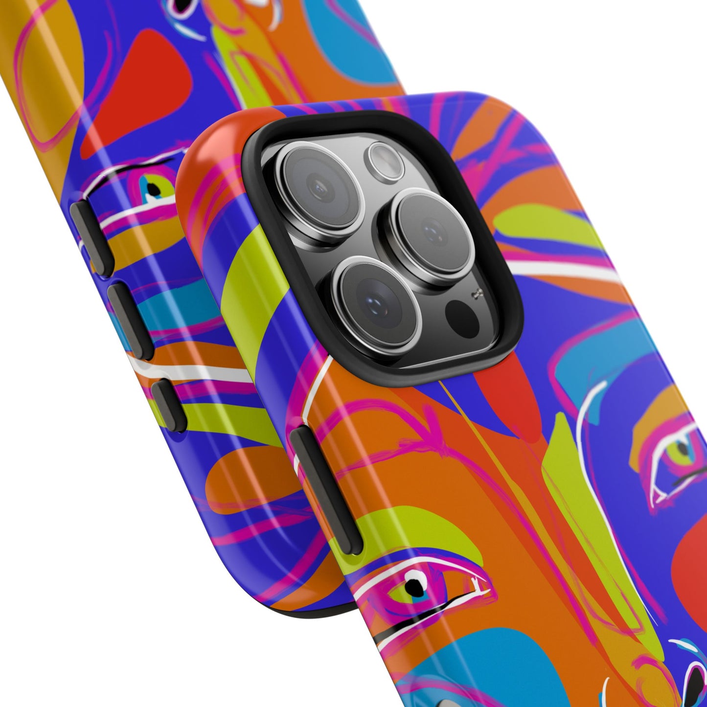 Vibrant Art Phone Case - Bold Colorful Design