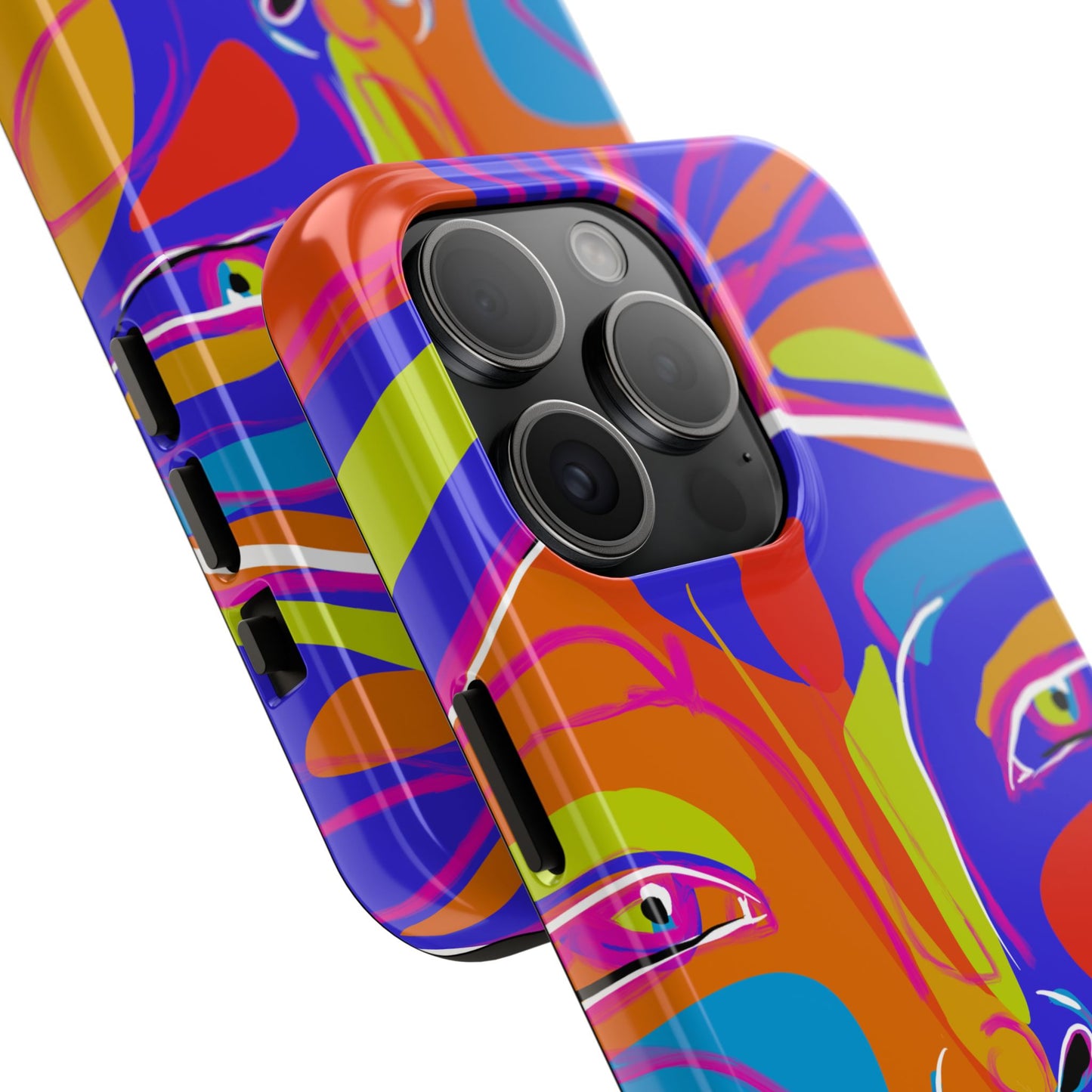 Vibrant Art Phone Case - Bold Colorful Design