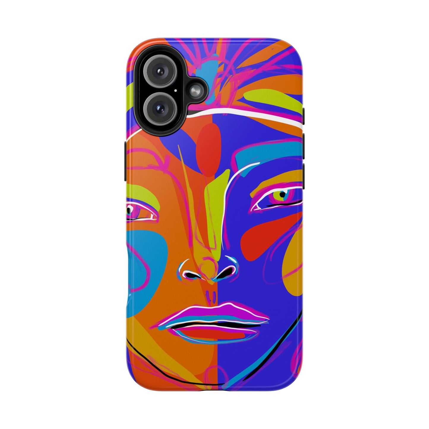 Vibrant Art Phone Case - Bold Colorful Design