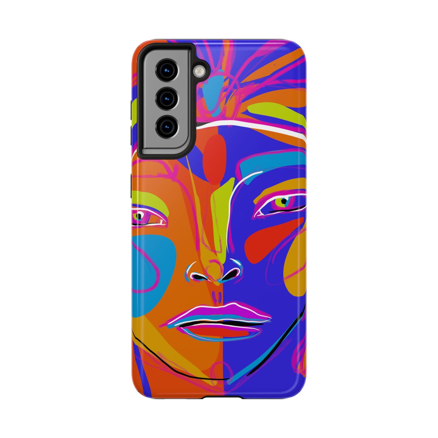 Vibrant Art Phone Case - Bold Colorful Design