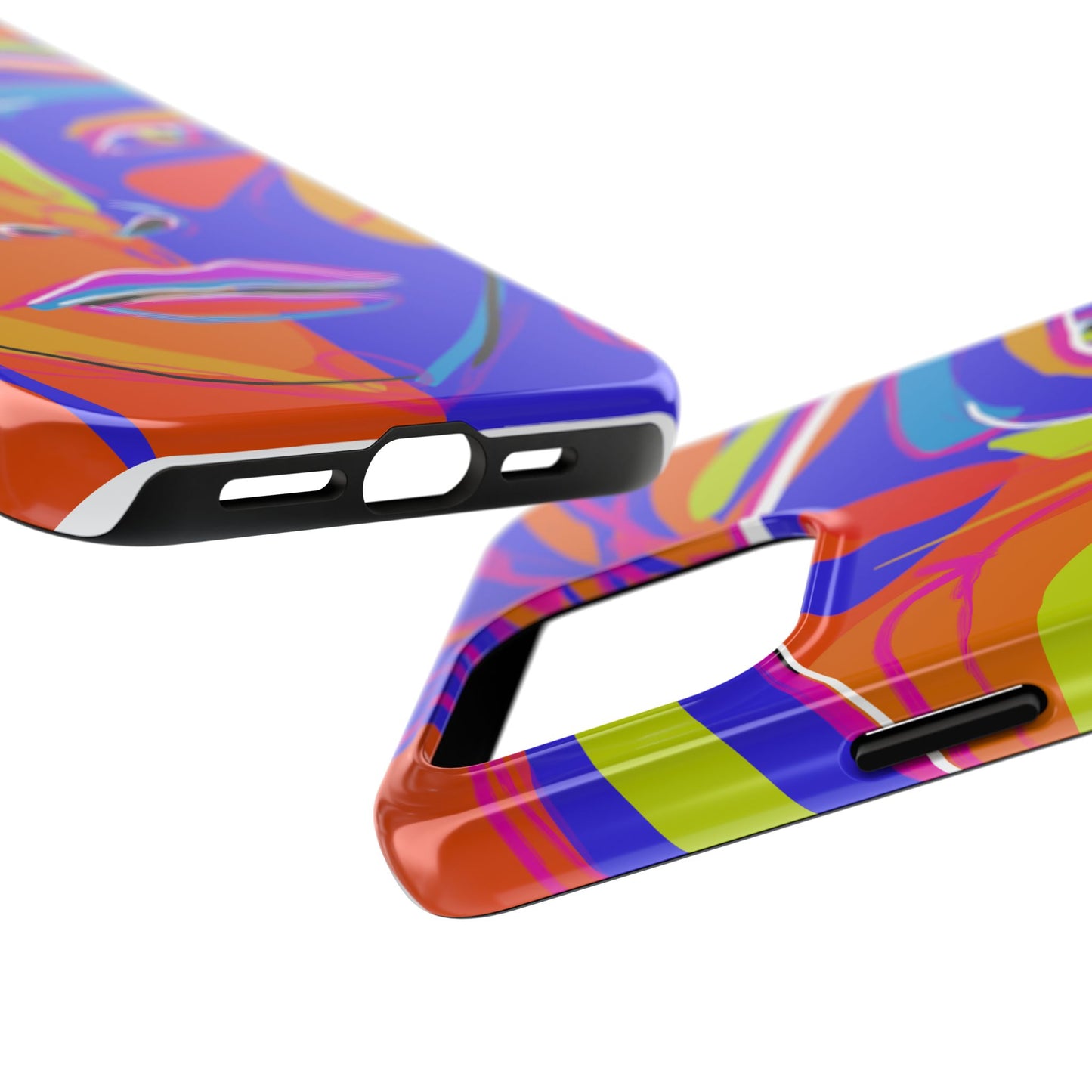 Vibrant Art Phone Case - Bold Colorful Design