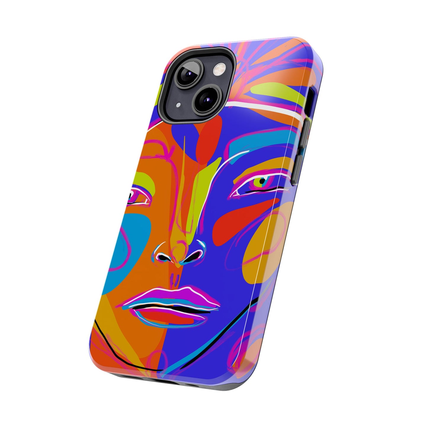 Vibrant Art Phone Case - Bold Colorful Design