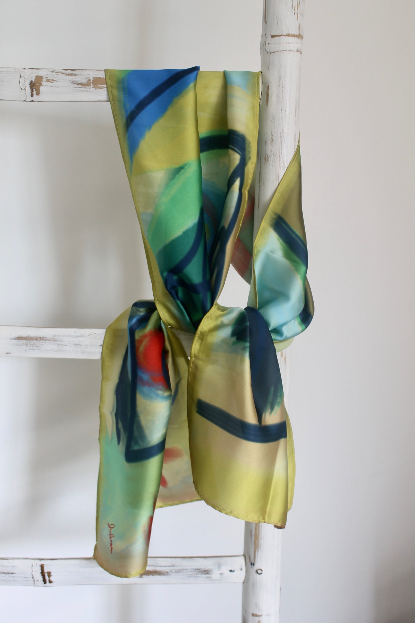 Silk Satin Scarf Barranquero