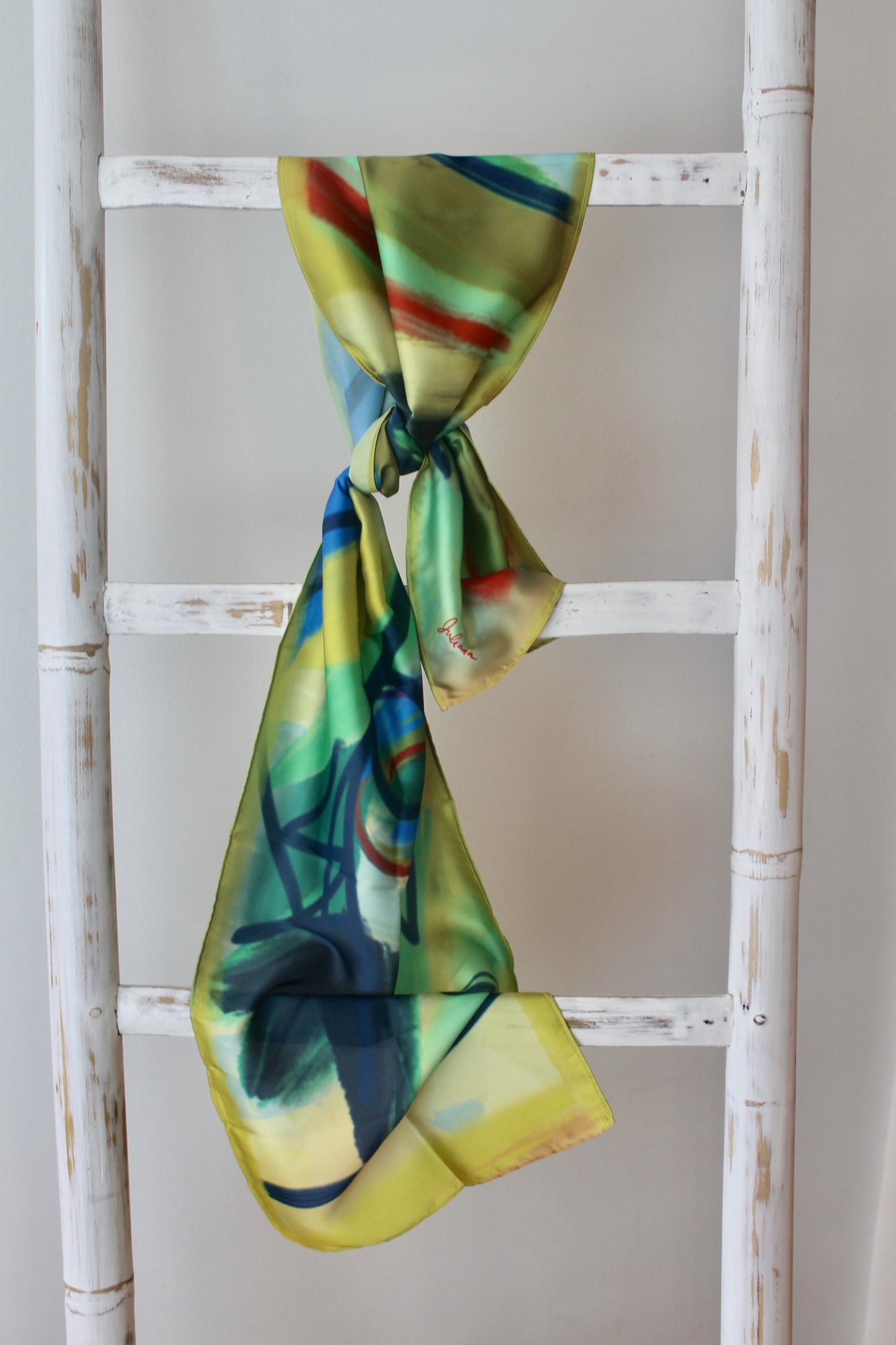 Silk Satin Scarf Barranquero