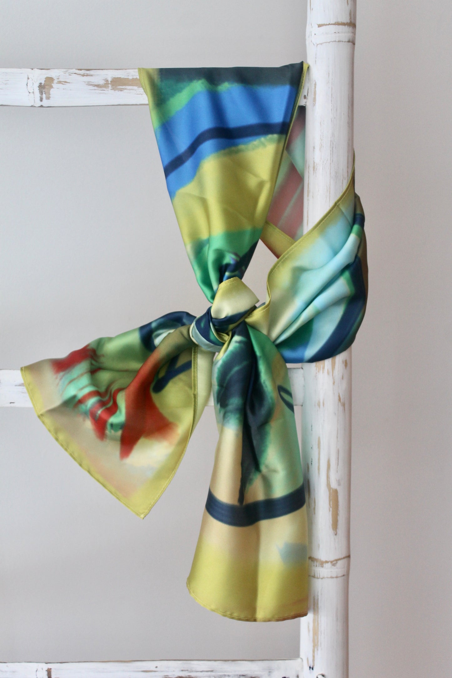 Silk Satin Scarf Barranquero