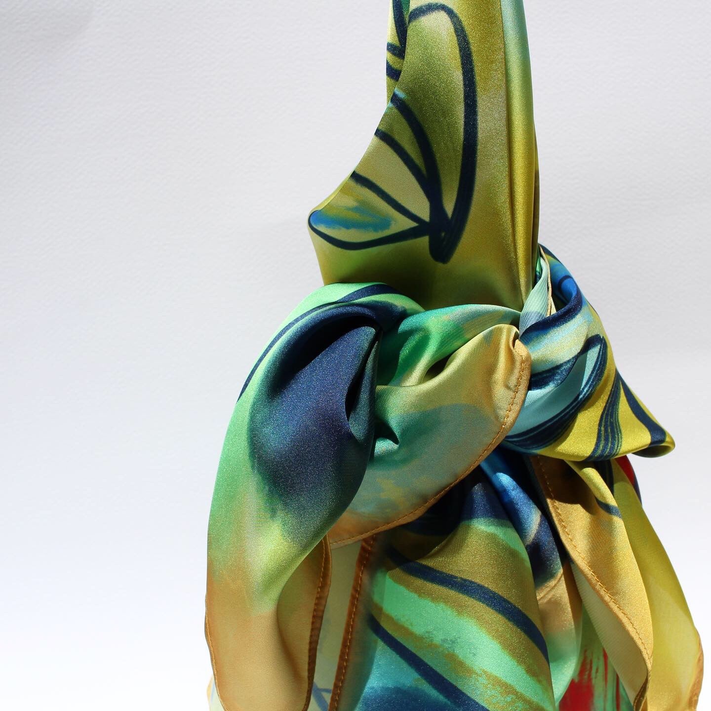 Silk Satin Scarf Barranquero