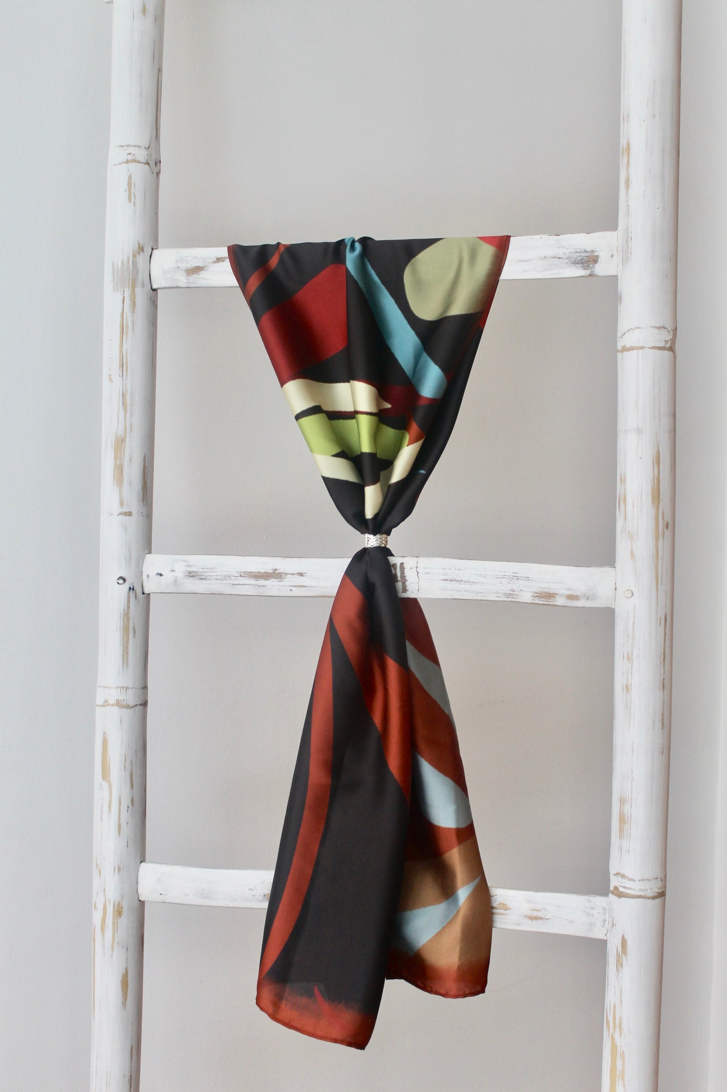 Silk Satin Scarf Chilacoa