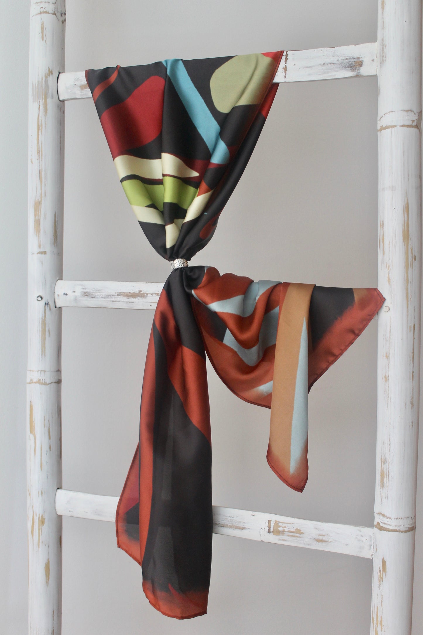 Silk Satin Scarf Chilacoa