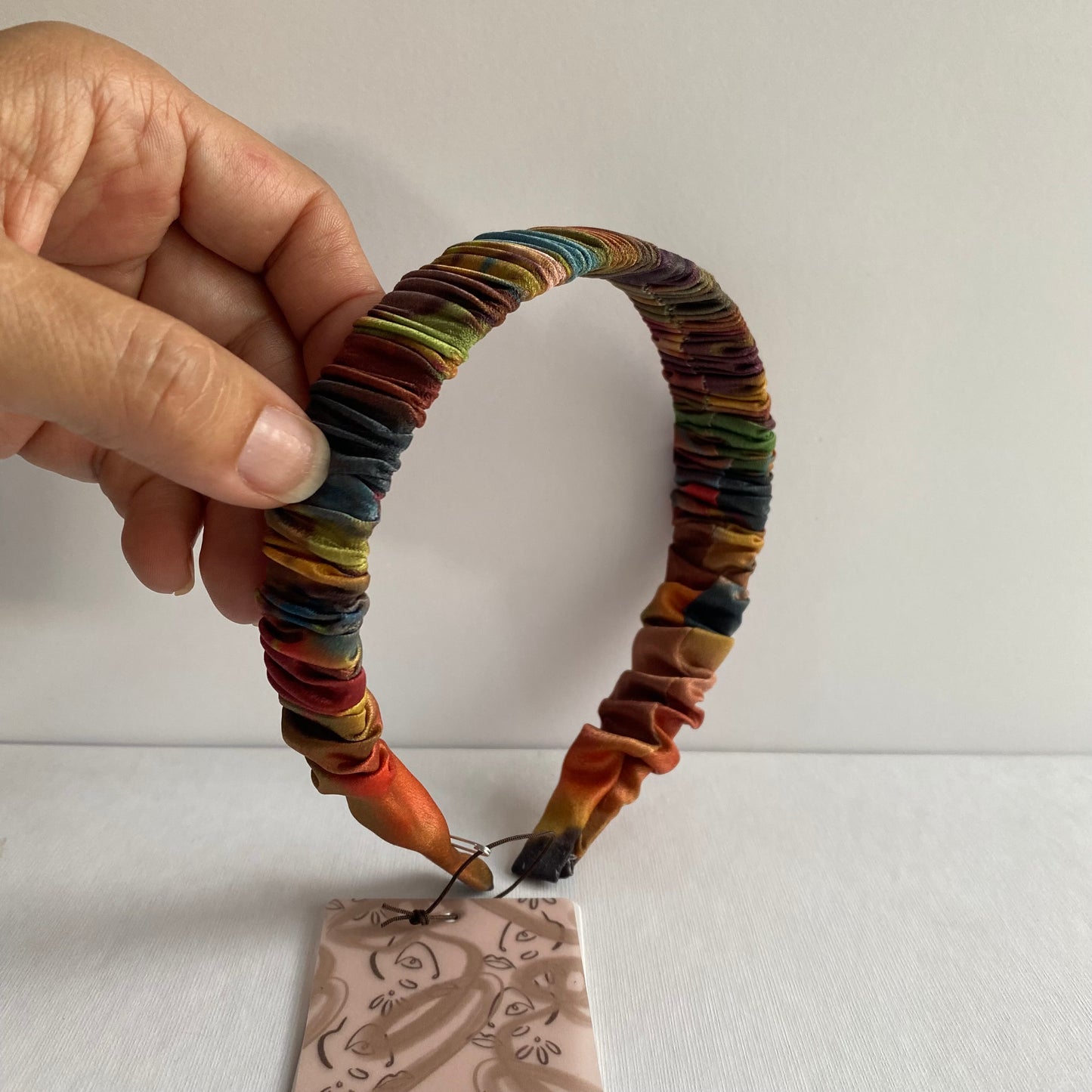 Cabeza de Rubí Scrunched Headband